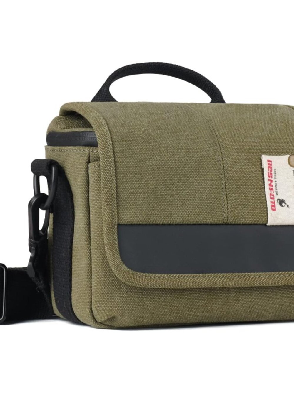 Camera Bag Small Crossbody Camera Shoulder Bag Purse Waterproof Canvas Cute Comp